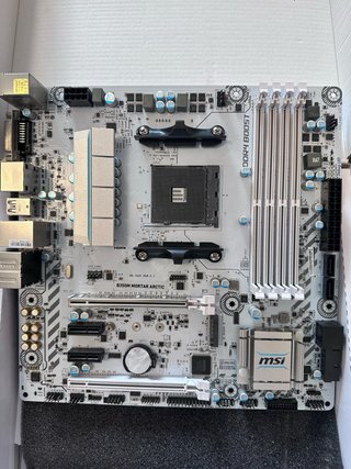 MSI B350M Mortar Arctic Placa Base 002807