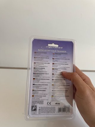 Aparador de Pelo Esperanza Nariz e Ouvidos
