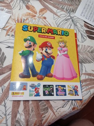 Cambio cromos super Mario bros