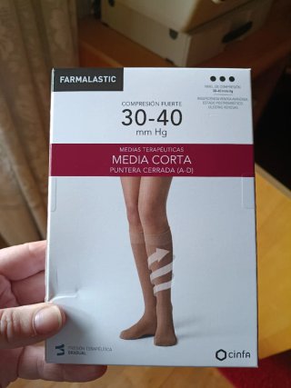 Medias de compresión Farmalastic 30-40 mmHg