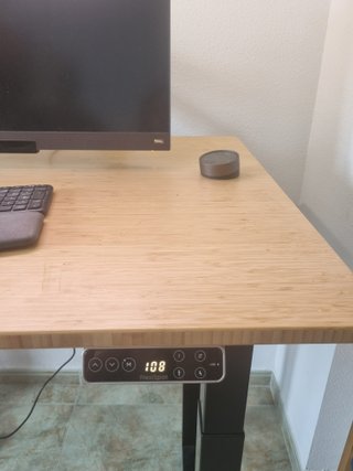 Escritorio Elevable FlexiSpot E7Q 4 Patas Bambú