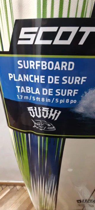 Tabla Surf Scott Burke SUSHI