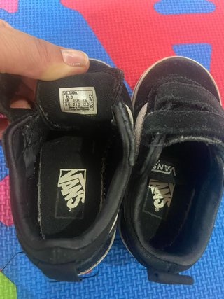 Zapatillas niño velcro azul