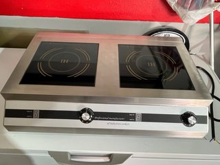 Cocina Inducción Profesional Doble