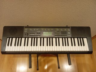 Teclado Casio CTK-2200 con soporte