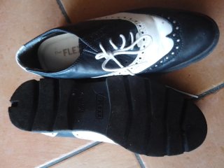 Scarpe unisex bicolore eleganti