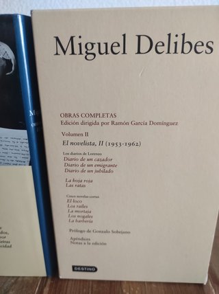 Miguel Delibes. El novelista II. Obras completas