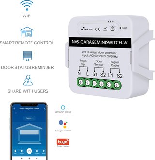 Controlador Puerta Garaje WiFi NIVIAN
