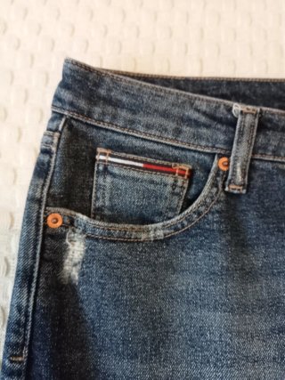 Falda Vaquera Tommy Jeans Mujer Talla 26