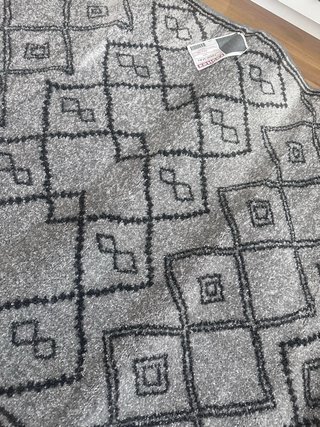 Alfombra Revitex gris nueva con etiqueta