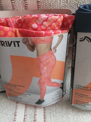 Mallas running Crivit mujer L/40/12 nuevas