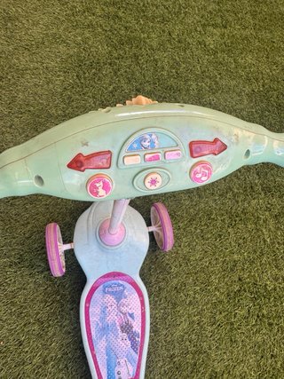 Patinete Frozen con Luces y Sonido