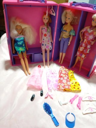Valigia Rosa Casa Barbie