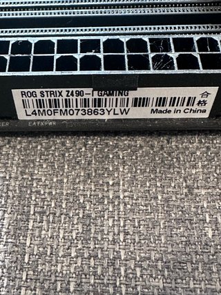 Placa Base ASUS ROG STRIX Z490-I GAMING 863YLW