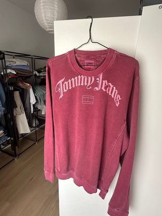 Sudadera Tommy Jeans Rosa Talla S