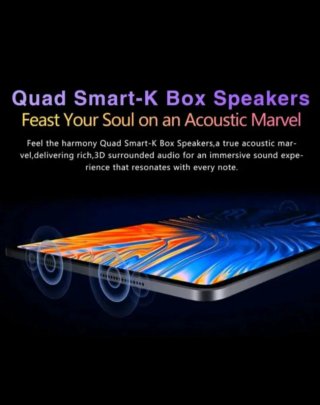 Tablet Android 15 Global 10.1 6000mAh Plata