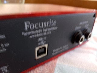 Scheda Audio Focusrite Scarlett 2i2