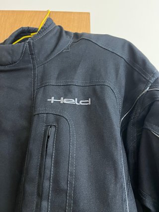 Chaqueta Moto Held Negra Hombre