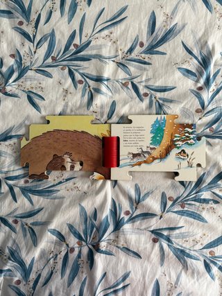 El mapache – Libro puzzle infantil (EDAF)