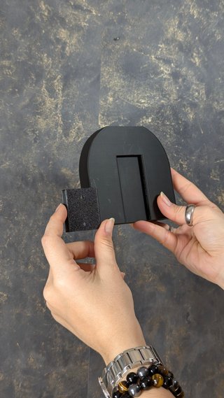 Gancho de Pared Gótico Dorado Doble