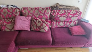 Sofá Chaise Longue con cofre