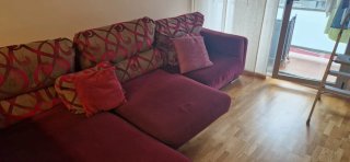 Sofá Chaise Longue con cofre