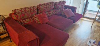 Sofá Chaise Longue con cofre