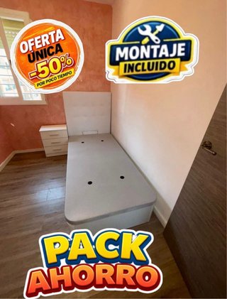 Canapé de 105x190 en liquidación
