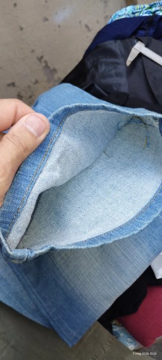 Jeans denim donna vintage tg 42