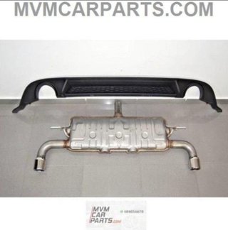 Difusor Trasero Volkswagen Golf 7.5 look GTI ESCAP