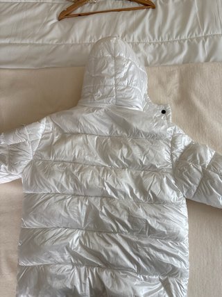 Chaqueta Moncler Blanca Talla M