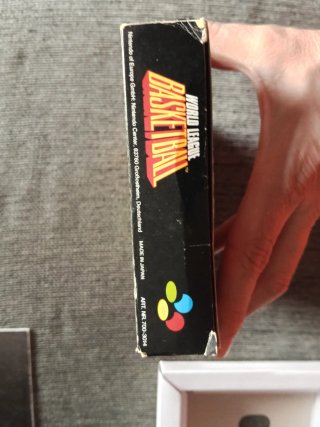 World League Basketball SNES PAL España