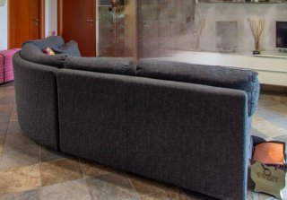 Divano angolare Poltronesofà grigio