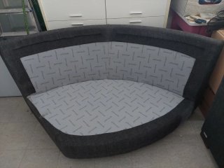 Divano angolare Poltronesofà grigio
