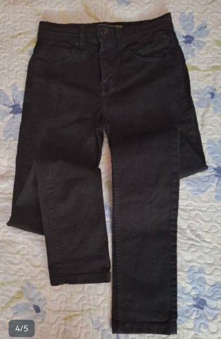 Pantalones vaqueros negros Green Coast Talla S