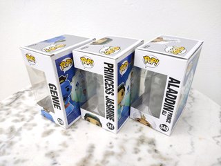 Cajas Funko Pop! Disney Jasmine Aladdin Genie