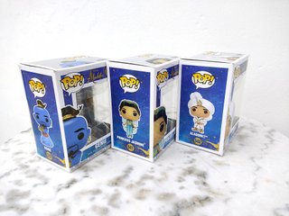 Cajas Funko Pop! Disney Jasmine Aladdin Genie