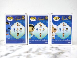 Cajas Funko Pop! Disney Jasmine Aladdin Genie