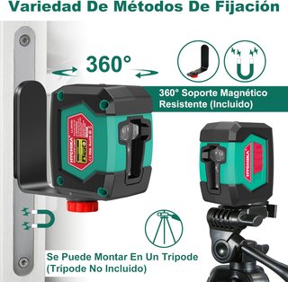 HYCHIKA nivel láser rojo autonivelante precisión