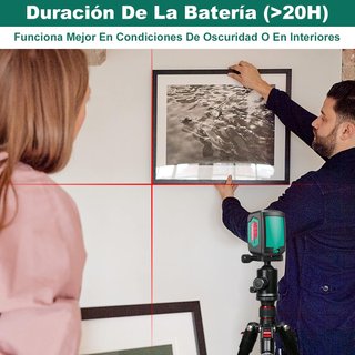 HYCHIKA nivel láser rojo autonivelante precisión