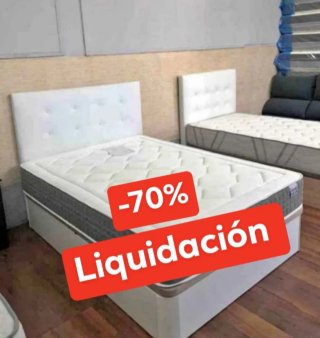 Canapé y Colchón -70% Liquidación
