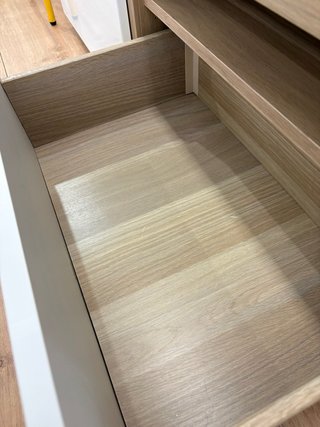 Mueble TV IKEA BESTÅ Roble/Blanco