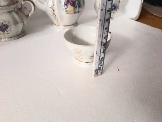 Servizio da caffè completo in porcellana