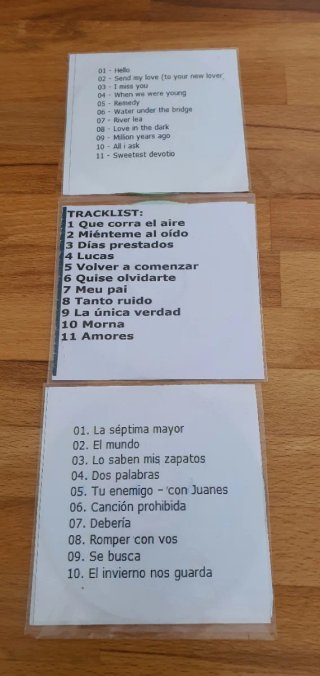 Lote 9 CDs Variados: Melodía FM, Los 40, Luz Casal
