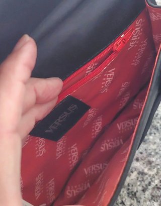 Borsa Gianni Versace Nero