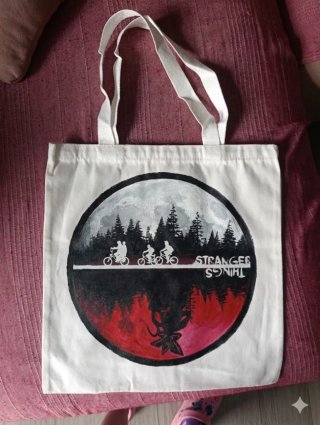 Bolso Tote Stranger Things Diseño
