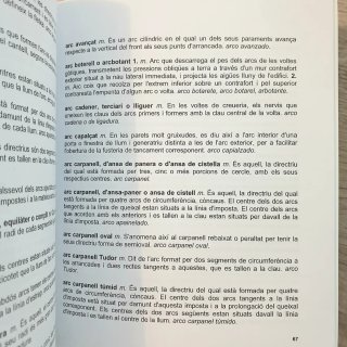 Lletra A. Diccionari d'arquitectura i construcció
