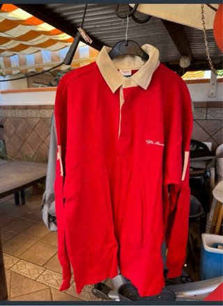 Polo Alfa Romeo Rojo Talla S,M,L y XL