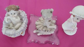 Set Soprammobili Bambini in Porcellana