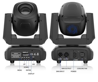 Chollo! Foco DJ LED 100W RGBW 8 Patrones